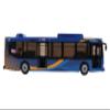 Daron MTA Bus  11-Inch Single Bus in New Blue Livery  Officially Licensed Friction-Powered Toy with Rolling Wheels and Functional Doors for Kids Ages 3+ view 4