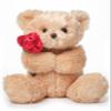 Bearington Remington Teddy Bear- 9.5" Soft and Cuddly Valentines Day Stuffed Animals - Adorable Bear Stuffed Animal Plush Gift view 1