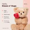 Bearington Remington Teddy Bear- 9.5" Soft and Cuddly Valentines Day Stuffed Animals - Adorable Bear Stuffed Animal Plush Gift view 3