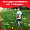edxeducation Go Wheelie - Steering Wheel for Toddlers and Children - Encourage Role Play, Balance and Coordination - Ages 18m+ view 3
