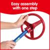 edxeducation Go Wheelie - Steering Wheel for Toddlers and Children - Encourage Role Play, Balance and Coordination - Ages 18m+ view 4