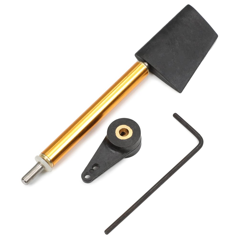 Fielect RC Boat Rudder with Single Servo Arm 28mm,Rudder Pad Thickness 4.4mm FXB-QJFXD 1 Set