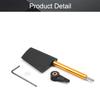 Fielect RC Boat Rudder with Single Servo Arm 44mm,Rudder Pad Thickness 7mm FXB-QJFXD 1 Set view 3