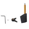 Fielect RC Boat Rudder with L Shape Servo Arm 36mm,Rudder Pad Thickness 5.7mm FXB-QJFXD 1 Set view 1