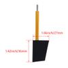 Fielect RC Boat Rudder with L Shape Servo Arm 36mm,Rudder Pad Thickness 5.7mm FXB-QJFXD 1 Set view 2