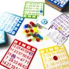 Yuanhe Bingo Cards Game Set - Includes 50 Bingo Cards,500 Colorful Transparent Bingo Chips and Deck of Calling Cards, Great for Adults Kids Family Game Nights, School Classroom Activity, Bingo Parites view 3