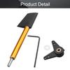 Fielect RC Boat Rudder with L Shape Servo Arm 28mm,Rudder Pad Thickness 4.4mm FXB-QJFXD 1 Set view 4