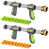 GoSports Official Foam Fire Blasters 2 Pack Toy Blasters & Replacement Bullet Balls - Fun for Accuracy Games Foam Fire Shooting Games view 1