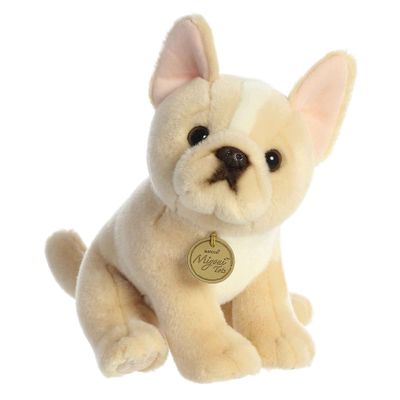 Aurora Adorable Miyoni Tots French Bulldog Pup Stuffed Animal - Lifelike Details Make a Cherished Companion - Perfect for Decorating Bedrooms or Classrooms - Brown 8 Inches