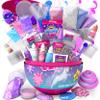 GirlZone Sparkly Unicorn Egg Surprise Slime Kit for Girls, Sensory Toys for Kids, Create Cloud Slime & Magical Unicorn Slime, Ideal Arts and Crafts Easter Gift for Kids Aged 7-12 Years Old view 1