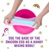 GirlZone Sparkly Unicorn Egg Surprise Slime Kit for Girls, Sensory Toys for Kids, Create Cloud Slime & Magical Unicorn Slime, Ideal Arts and Crafts Easter Gift for Kids Aged 7-12 Years Old view 2