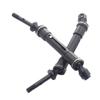 2PCS Vgoohobby Aluminum Alloy RC CVD Steel Rear Drive Shaft Axle Transmission Axle Joint Compatible with TRX Slash 4X4 Stapede Rustler VXL HQ727 Short Truck Car view 2
