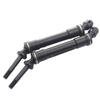 2PCS Vgoohobby Aluminum Alloy RC CVD Steel Rear Drive Shaft Axle Transmission Axle Joint Compatible with TRX Slash 4X4 Stapede Rustler VXL HQ727 Short Truck Car view 3
