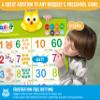 Bilingual Learning Toys - Spanish Toys for Toddlers 1-3, Interactive Number Toys, Numbers for Toddlers - Educational Talking Wall Chart for Kids view 2