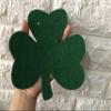 2PCS Felt Shamrock Garland Banner St. Patrick 's Day Shamrock Banner Decorations,Shamrock Garland Decorations for St Patricks Day Lucky Irish Party Home Decorations view 4
