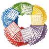 Yuanhe 100 Bingo Game Cards - Disposable Reusable Paper Sheets for Kids Party School Classroom Family Gathering Activity Casino Trip view 1