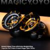 MAGICYOYO N11 Professional Unresponsive Yoyo - Alloy Aluminum YoYo Ball with Responsive Bearings Kit, 2 Bags and 12 Yoyo Strings - Black Golden and Golden Blue view 2