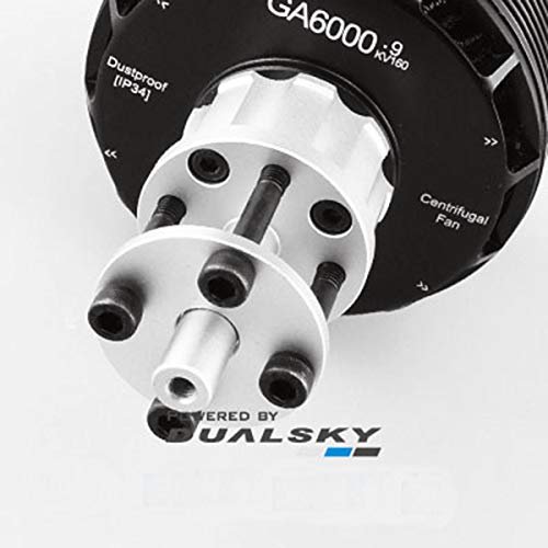 GA6000 Brushless 3D Motor Wonderful Alternative to 55-60CC Petrol Engine for Giant RC AirplaneFix Wing Airplane/3D and Aerobatic ModelsGA60008