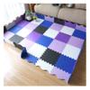 ALGFree Jigsaw Puzzle Play Mat Fence Edging 1.4cm Collapsible Crawling Foam Tiles Activities PadFreely Combinable (Color : C, Size : 50pcs) view 1