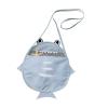 Auony Mesh Beach Bag, Quick Dry Seashell Mesh Bag Shell Bag Beach Toy Bags for Holding Childrens' Toys, Swimsuit & Seashell view 1