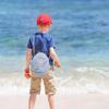 Auony Mesh Beach Bag, Quick Dry Seashell Mesh Bag Shell Bag Beach Toy Bags for Holding Childrens' Toys, Swimsuit & Seashell view 2