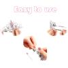 S & E TEACHER'S EDITION 60 Pcs Princess Pretend Play Dress Up Set 12 Crowns 12 Wands 24 Rings 12 Nacklaces Princess Jewelry Toys for girls Costume Party Accessories view 2