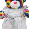 BYO-BFF Stuffed Animals Plush Toy Outfit  Silver Angel Dress 8 view 3