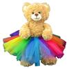 Stuffed Animals Plush Toy Outfit  Rainbow Tutu 8 view 2