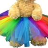 Stuffed Animals Plush Toy Outfit  Rainbow Tutu 8 view 3