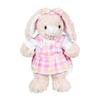 BYO-BFF Stuffed Animals Plush Toy Outfit  Plaid Pinafore w/Bow Headband 8 view 2