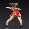 1/12 12 Tamago Girls Collection No.07 "Haku Rinpha" (Chinese Dress) Unpainted Resin Figure view 2