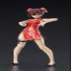 1/12 12 Tamago Girls Collection No.07 "Haku Rinpha" (Chinese Dress) Unpainted Resin Figure view 4