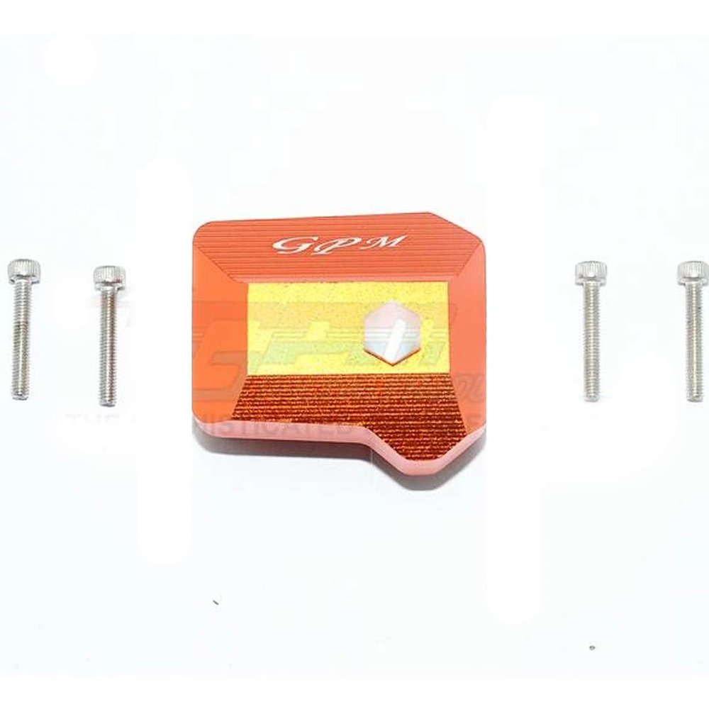 5PC Set Upgrades Aluminum Front Rear Gearbox Cover TRAXXAS 1/10 TRX4 Defender Trail Crawler by GPM