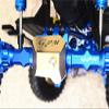 GPM for TRAXXAS-1/10 TRX4 Defender Trail Crawler Aluminum Rear Gear Box (Without Cover) -15 PC Set (Green) view 3