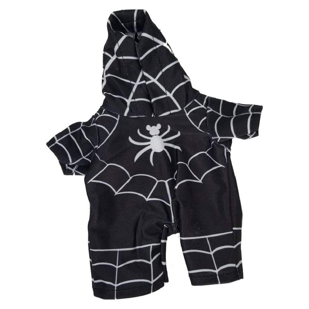 Stuffed Animals Plush Toy Outfit Black Spider Morph Suit 8