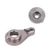 Dilwe 25T Aluminum Alloy Buffer Steering Servo Arm Fit for 1/12 12428/12423 FY-03 RC Accessory(MN-025T) view 2