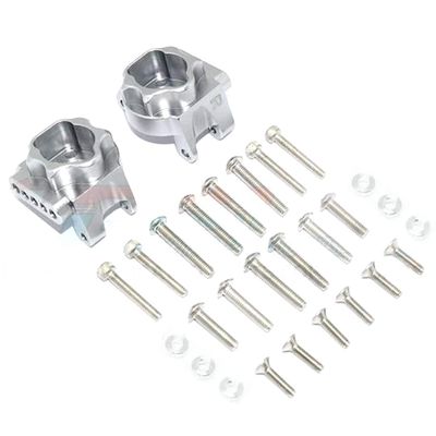 28Pc Set Upgrades Aluminum Rear Gear Box Mounts (Multiple Positioning Holes) Traxxas 1/10 Trx4 Defender Trail Crawler RC Cars by GPM