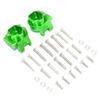 28Pc Set Upgrades Aluminum Rear Gear Box Mounts (Multiple Positioning Holes) Traxxas 1/10 Trx4 Defender Trail Crawler RC Cars by GPM view 1