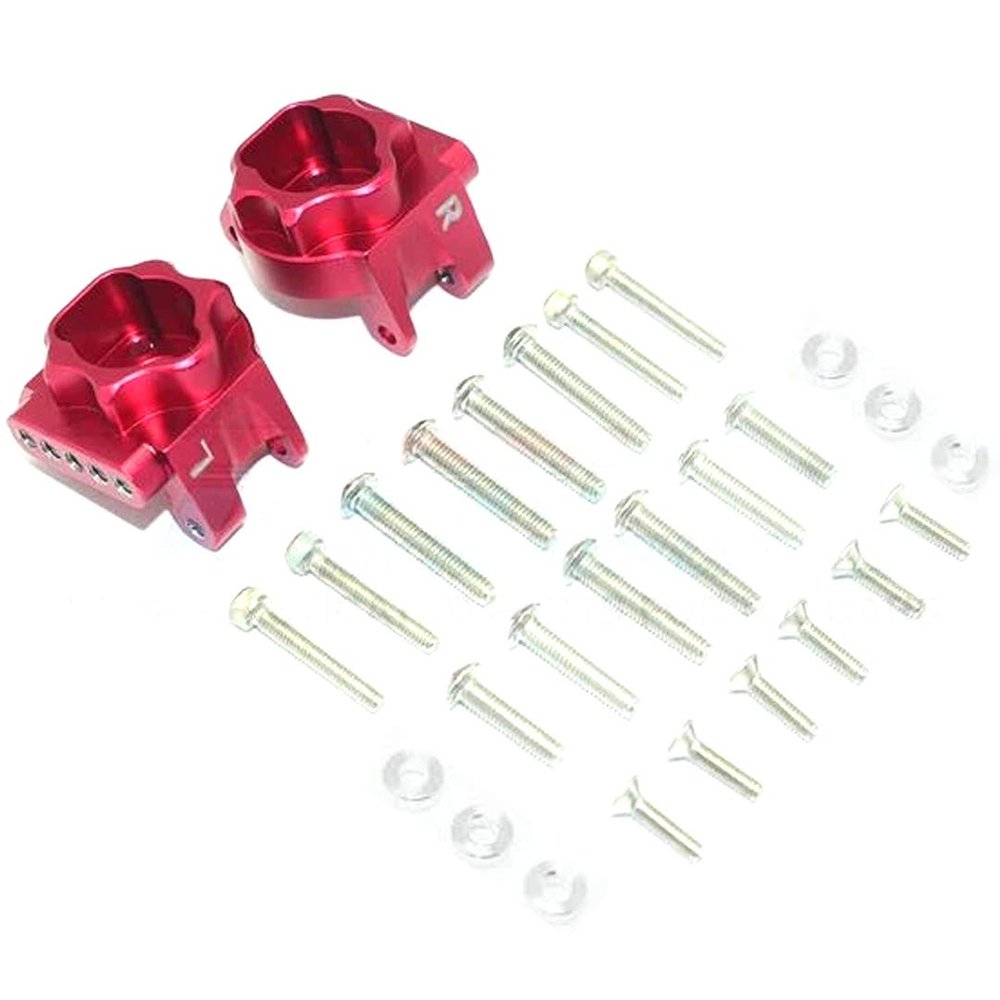 28Pc Set Upgrades Aluminum Rear Gear Box Mounts (Multiple Positioning Holes) Traxxas 1/10 Trx4 Defender Trail Crawler RC Cars by GPM
