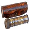 Handmade Brass Kaleidoscope Engraved Nautical Kids Gift with Antique Leather Case Educational Gift Vintage Decor Collection view 2