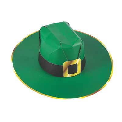 Fun Express ST. PAT'S CARDBOARD COWBOY HATS - Apparel Accessories - 12 Pieces