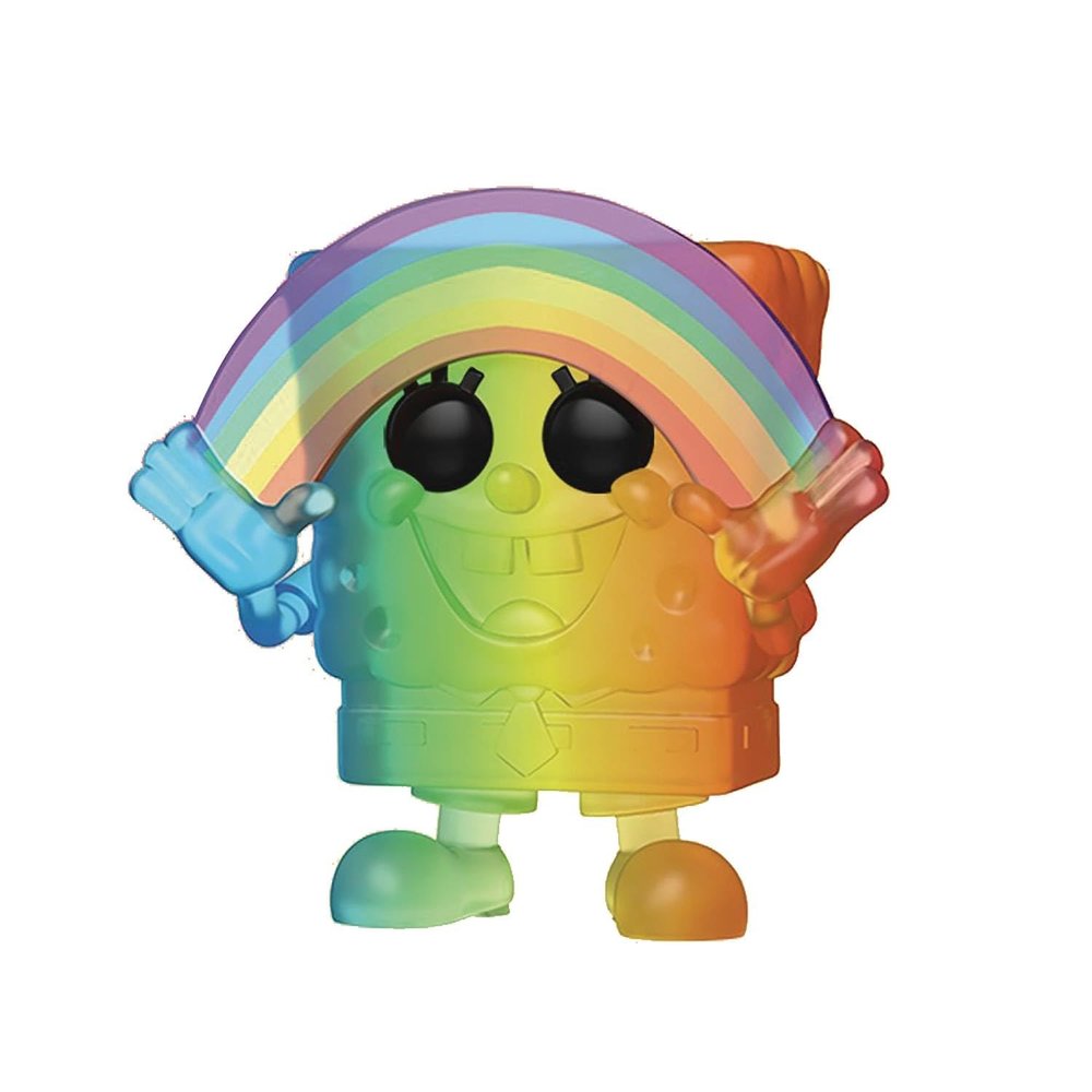Funko Pop! Animation: Pride 2020 - Spongebob (Rainbow), 3.75 inches