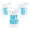 Fun Express OKTOBERFEST GOT BIER PLASTIC CUPS - Party Supplies - 50 Pieces view 2