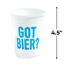 Fun Express OKTOBERFEST GOT BIER PLASTIC CUPS - Party Supplies - 50 Pieces view 3