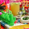 Fun Express 12 Pieces Cactus Shaped Molded 12 oz Cups, BPA Free Plastic, Party Supplies, Light Green - VBS Vacation Bible School Supplies/Decor view 2