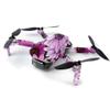 MightySkins Skin for DJI Mavic Mini Portable Drone Quadcopter - Purple Flowers | Protective, Durable, and Unique Vinyl Decal wrap Cover | Easy to Apply, Remove, and Change Styles | Made in The USA view 2