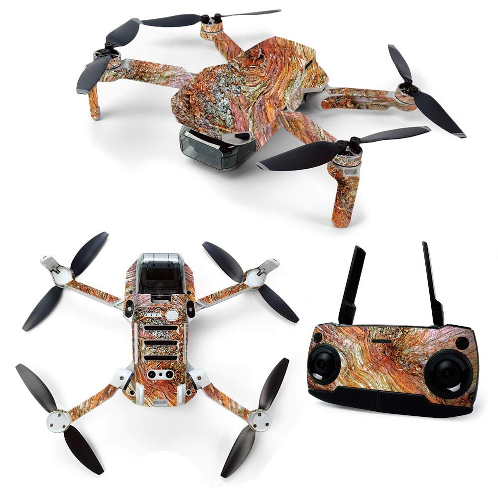 MightySkins Skin for DJI Mavic Mini Portable Drone Quadcopter - Woodlands | Protective, Durable, and Unique Vinyl Decal wrap cover | Easy To Apply, Remove, and Change Styles | Made in the USA (DJMAVMIN-Woodlands)