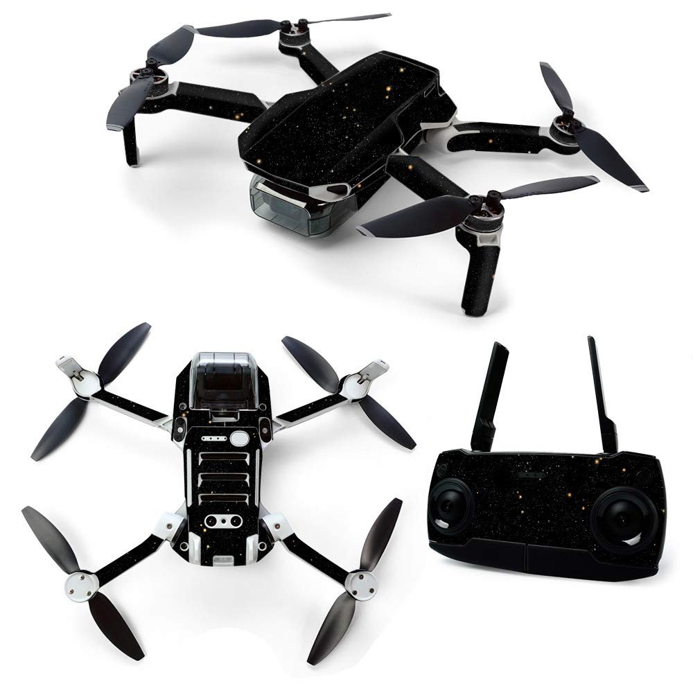 MightySkins Skin for DJI Mavic Mini Portable Drone Quadcopter - Deep Space | Protective, Durable, and Unique Vinyl Decal wrap cover | Easy To Apply, Remove, and Change Styles | Made in the USA (DJMAVMIN-Deep Space)