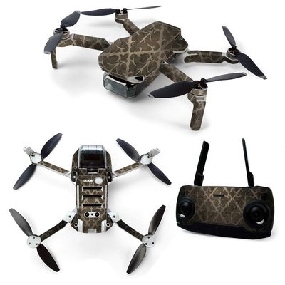 MightySkins Skin for DJI Mavic Mini Portable Drone Quadcopter - Vintage Elegance | Protective, Durable, and Unique Vinyl Decal wrap Cover | Easy to Apply, Remove, and Change Styles | Made in The USA