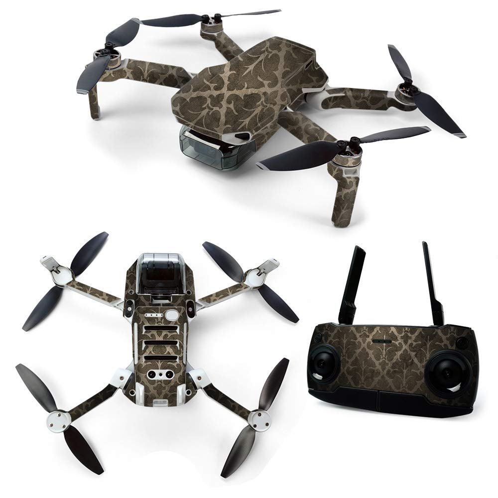 MightySkins Skin for DJI Mavic Mini Portable Drone Quadcopter - Vintage Elegance | Protective, Durable, and Unique Vinyl Decal wrap Cover | Easy to Apply, Remove, and Change Styles | Made in The USA